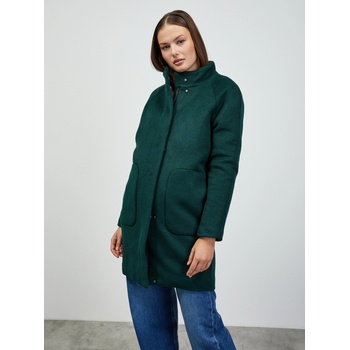 ZOOT. lab Тъмнозелено дамско палто от вълнена смес ZOOT. lab Tiffy ZOOT. lab | Zelen | ЖЕНИ | S