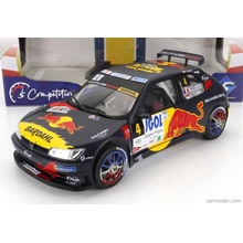 Solido Peugeot 306 Maxi Red Bull N 4 6th Rally Mont Blanc 2021 S.loeb D.elena Modrá Žlutá Červená 1:18