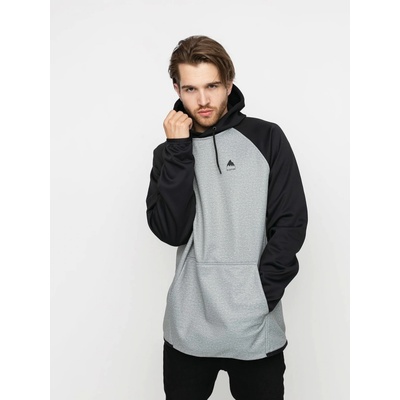 Burton Crown Weatherproof pullover gray heather/True black