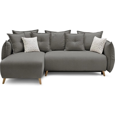 Bobochic Светлосив разтегателен диван Nessa - Bobochic Paris (101715)