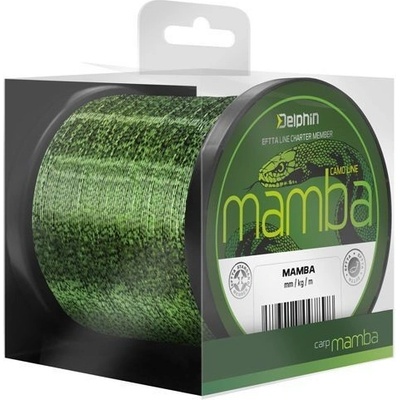 Delphin Mamba Carp Camo 300 m 0,34 mm – Sleviste.cz