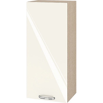 Image 1 of ИРИМ Висок горен кухненски шкаф Сити МФ-Крийм гланц-11-116 40/30/90 см