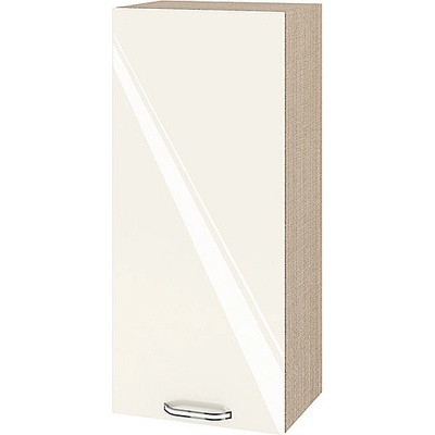 ИРИМ Висок горен кухненски шкаф Сити МФ-Крийм гланц-11-116 40/30/90 см