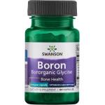 Swanson Boron Boroganic Glycine, 6 mg, 60 капсули, Swanson (SWU1028)