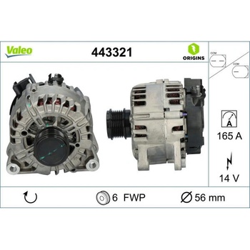 generátor VALEO 443321