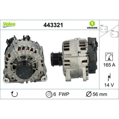 generátor VALEO 443321