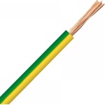 ПВА-2 H07V-K, 1 x 25.00 мм2, жълто-зелен (ПВА2-25)