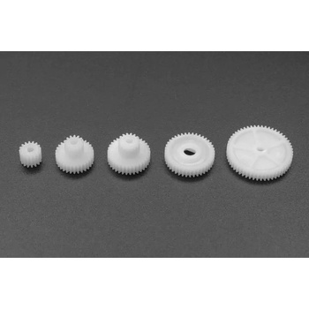 Hobbytech 1:18 CRX18 Crawler: Plastové převody sada