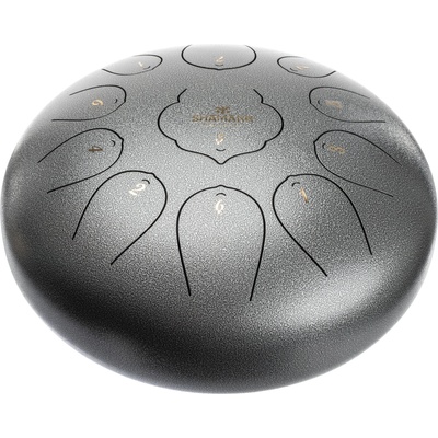 Shamann 12" 11 Notes D Major Silver Tongue Drum (HS11-12SILVER)