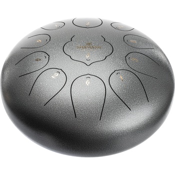 Shamann 12" 11 Notes D Major Silver Tongue Drum (HS11-12SILVER)