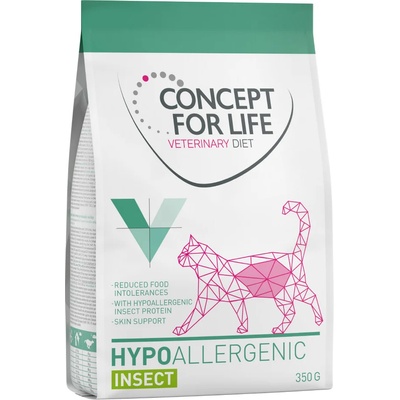 Concept for Life 350г Hypoallergenic Insect Concept For Life Veterinary Diet, суха за котки - с протеини от насеком