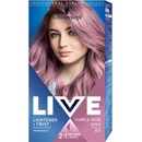 Barvy na vlasy Schwarzkopf live Color Lightener & Twist odstín 105 Purple Rose Gold 50 ml