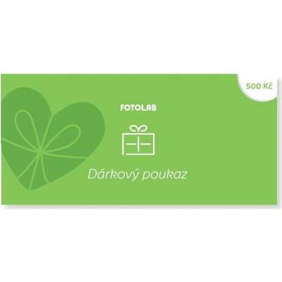 FOTOLAB dárkový poukaz 500 Kč na fototechniku