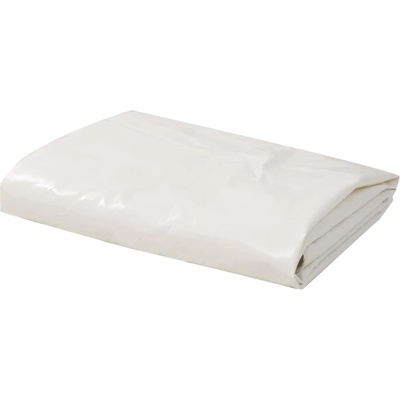 Petrashop Plachta 4 x 7 m 650 g/m² bílá Bílá 43846