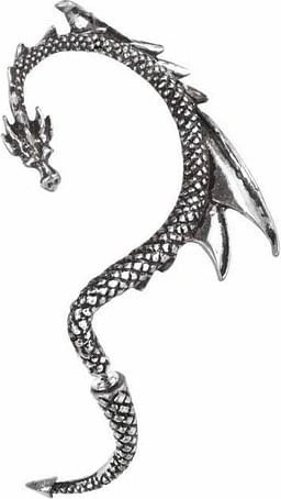 Alchemy Gothic Náušnice The Dragon's Lure stud E274