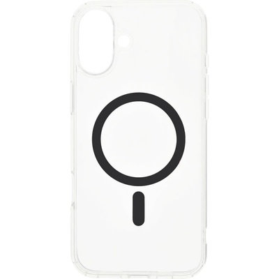 Magsafe калъф от Dviced за iPhone 16 прозрачен, черен (DV511011)