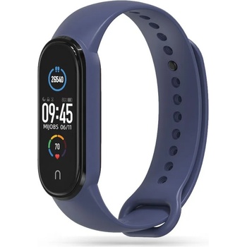Image 1 of Tech-Protect Силиконова каишка за Xiaomi Mi Smart Band 5 / 6 / 7 / NFC от Tech-Protect IconBand - Navy (9589046923265)