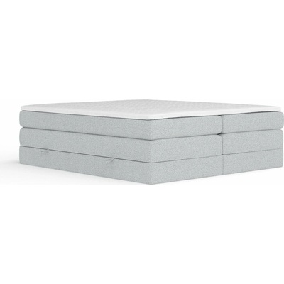 Maison de Rêve Juniper boxspring světle šedá