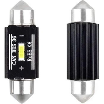 AMiO LED крушки CANBUS 1 SMD UltraBright 1860 Festoon suit 36mm White 12V/24V (2869)