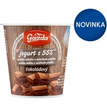 Gazda Jogurt z ovčieho a kravského mlieka čokoládový 145 g