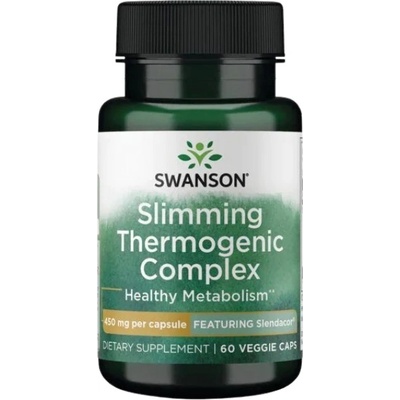 Swanson Slimming Thermogenic Complex | Featuring Slendacor [60 капсули]