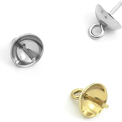 Šlupny závěsné z chirurgické oceli 6x0,7mm - 1Ks+B - Nerez SL / 100Ks