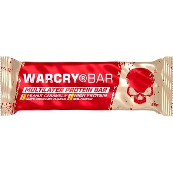 Genius Nutrition WarCry Protein Bar [55 грама] Фъстъци и карамел