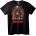 NOONEBRAND Тениска Predator Черепи и Рози - 2XL, Black