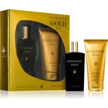 Instituto Español Poseidon Gold Poseidon Gold EDT pre mužov 100 ml + balzam po holení 100 ml kozmetická sada