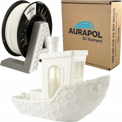 AURAPOL PLA – Bílá 1,75 mm; 1 kg – Zboží Živě