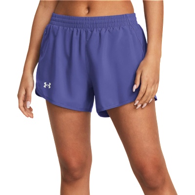 Under Armour Шорти Under Armour Fly-By 3" Shorts Лилав Velikost S