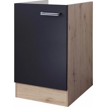 Flex-Well Kuchynská skrinka Lara pod drez, bez drezu, 50 x 82 x 57,1 cm