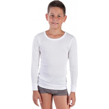 EVONA a.s. Chlapecký nátělník s dlouhým rukávem PALKO bílý PALKO PSV