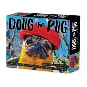 Willow Creek Press Calendars Doug the Pug 2026 5.4 X 6.2 Box Calendar-USA