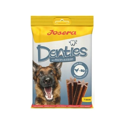 JOSERA Žuvacie tyčinky s hydinou a čučoriedkami 180 g