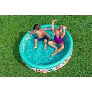 Bestway Надуваем детски басейн Bestway Safari Pals 51226, Ø122 х 25 см