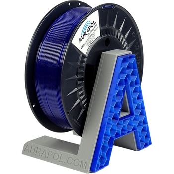 AURAPOL PET-G Ultramarínově Modrá Transparentní 1kg 1,75mm