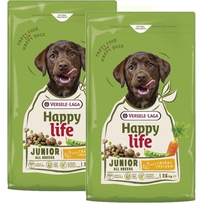 Versele-Laga Happy Life Junior Chicken 2 x 7,5 kg