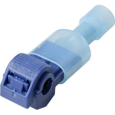 TRU COMPONENTS TC-14376168, Rýchloupínacia spona, 1.5-2.5 mm², kontakty 1, modrá, 12 ks