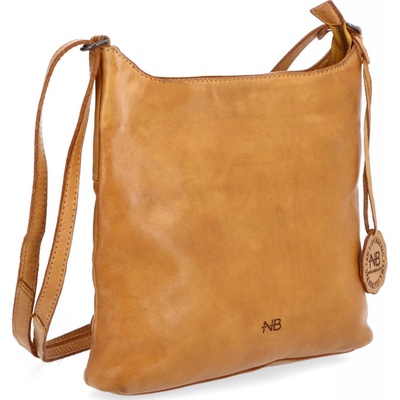 Noelia Bolger kabelka crossbody NB 2404 ZLU žlutá