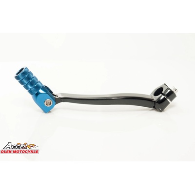 ACCEL páka řazení YAMAHA YZF 250 14-18, YZF 450 14-17, WRF 250 14-19, WRF 450 16-18 hliníková barva černá, koncovka modrá