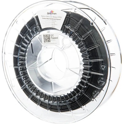 Spectrum PA6 Low Warp CF15S, 1,75mm, 500g, 80719, black