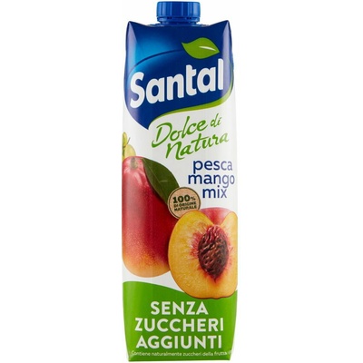 Santal džús broskyňa mango bez cukru 1 l