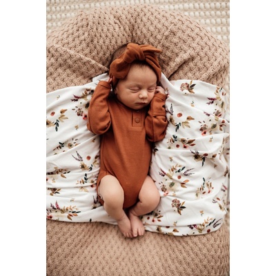 Snuggle Hunny Kids body s dlouhým rukávem Biscuit