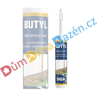 SIGA PRO Akrylový tmel 310 ml šedý