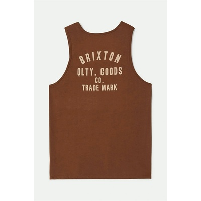 Brixton Woodburn Tank Top Pinecone Brown/Hazelnut
