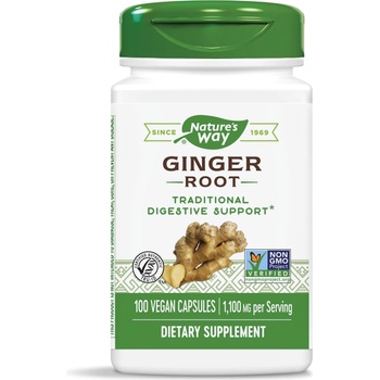 Nature's Way Ginger Root, 550 mg, 100 капсули, Nature's Way (13100)