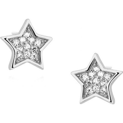 Lafira stříbrné náušnice stars Crystal Z1485E