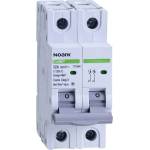 Noark 111561 Ex9BP 2P DC500V C16 DC Миниатюрен автоматичен прекъсвач 6 kA, х-ка C, 16 A, 500 V DC, 2-полюсен - 111561 (111561)