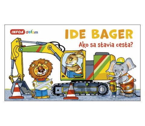 Skládanka - Ide bager
